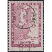 Chile A- 248 1968 Centenarios de villas de Chiloé usado
