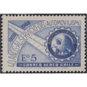 Chile A- 249 1968 40º Aniversario del automóvil club chileno MNH