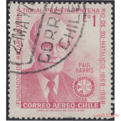 Chile A- 265 1970 100 Años del nacimiento de Paul Harris usado