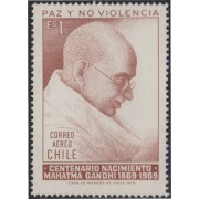 Chile A- 266 1970 Mahatma Gandhi MNH