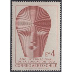 Chile A- 268 1970 Año Internacional de la Educación MNH Chile A- 268 1970 Año Internacional de la Educación MNH