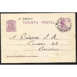 España Spain Entero Postal 69 Matrona 1935 Villafranca del Panadés España Spain Entero Postal 69 Matrona 1935 Villafranca del Panadés