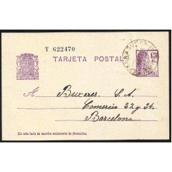 España Spain Entero Postal 69 Matrona 1936 Esparreguera España Spain Entero Postal 69 Matrona 1936 Esparreguera