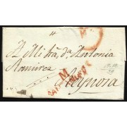 España Prefilatelia Carta de Santander a Reynosa 1829