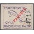 Chile Servicio Oficial 6 1907 Marina Oficial MNH