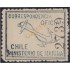 Chile Servicio Oficial 8 1907 Marina Oficial MNH Sobrecarga amarilla