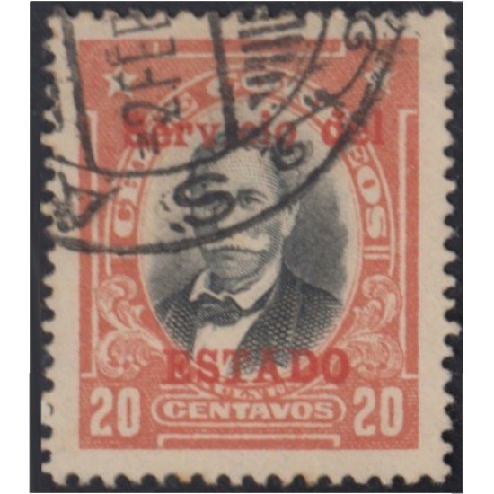 Chile Servicio del Estado 21 1928 Timbres postales de 1915-1927 usado Chile Servicio del Estado 21 1928 Timbres postales de 1915-1927 usado