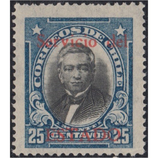 Chile Servicio del Estado 33 1930/31 Timbres postales de 1928-1935 MH Chile Servicio del Estado 33 1930/31 Timbres postales de 1928-1935 MH