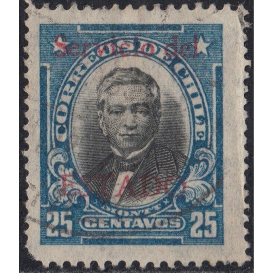 Chile Servicio del Estado 33 1930/31 Timbres postales de 1928-1935 usados Chile Servicio del Estado 33 1930/31 Timbres postales de 1928-1935 usados
