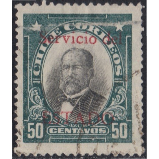 Chile Servicio del Estado 34 1930/31 Timbres postales de 1928-1935 usados Chile Servicio del Estado 34 1930/31 Timbres postales de 1928-1935 usados