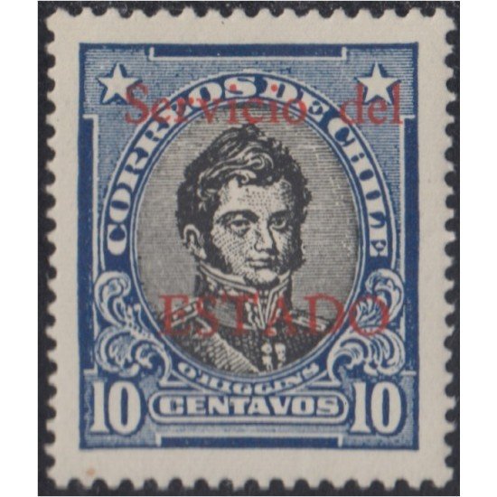 Chile Servicio del Estado 37 1930/31 Timbres postales de 1928-1935 MNH Chile Servicio del Estado 37 1930/31 Timbres postales de 1928-1935 MNH