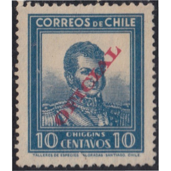 Chile Servicio del Estado 41 1934/38 Timbres postales de 1928-1931 MNH Chile Servicio del Estado 41 1934/38 Timbres postales de 1928-1931 MNH