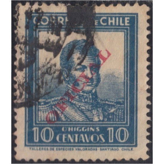 Chile Servicio del Estado 41 1934/38 Timbres postales de 1928-1931 usados Chile Servicio del Estado 41 1934/38 Timbres postales de 1928-1931 usados