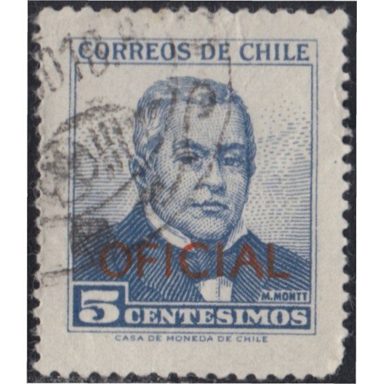 Chile Servicio del Estado 67 1960 Timbres postales de 1960 usados