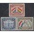 Paraguay 410/12 1941 Paz del Chaco Presidente Vargas Arbitro MH
