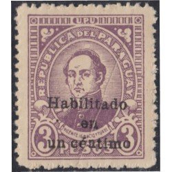 Paraguay 426 1943 Vicente Ignacio Iturbe MH Paraguay 426 1943 Vicente Ignacio Iturbe MH