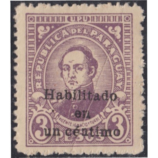 Paraguay 426 1943 Vicente Ignacio Iturbe MH