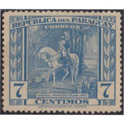 Paraguay 432 1944/45 Mariscal Francisco Solano López MH Paraguay 432 1944/45 Mariscal Francisco Solano López MH