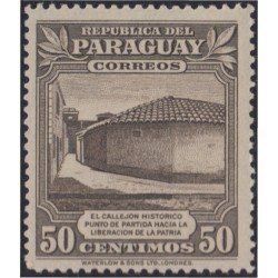 Paraguay 435 1944/45 Callejón Histórico MNH Paraguay 435 1944/45 Callejón Histórico MNH