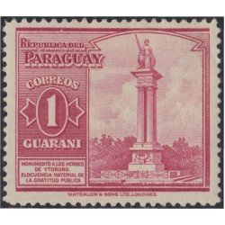 Paraguay 436 1944/45 Monumento a los héroes de Ytororo MH Paraguay 436 1944/45 Monumento a los héroes de Ytororo MH