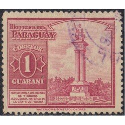 Paraguay 436 1944/45 Monumento a los héroes de Ytororo usados Paraguay 436 1944/45 Monumento a los héroes de Ytororo usados