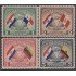 Paraguay 437/40 1945 Confraternidad Visita del Presidente Higino Morinigo MNH