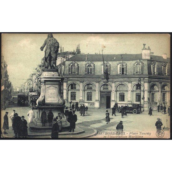 Francia France Postal Antigua Burdeos Burdeaux