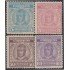 Paraguay 493/96 1954 Aviador Silvio Pettirossi MNH