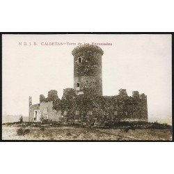 España Spain Postal Antigua Caldetas - Torre de los Encantados España Spain Postal Antigua Caldetas - Torre de los Encantados