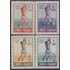 Paraguay 572/75 1960 Juegos olímpicos de Roma Voleibol MNH