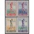 Paraguay 572/75 1960 Juegos olímpicos de Roma Voleibol MH