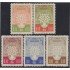 Paraguay 576/80 1960 Año Mundial de los refugiados MNH