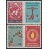 Paraguay 581/84 1960 Derechos Humanos MH