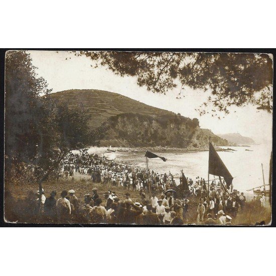 España Spain Postal Antigua Lloret de Mar 1914  - Fiesta Mayor