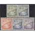 Paraguay 588/92 1961 Puente Internacional Paraguay-Brasil MNH