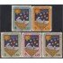 Paraguay 614/18 1961 Campeonato sudamericano de Tenis MNH