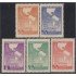 Paraguay 653/57 1962 Día de las Américas MNH