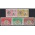 Paraguay 674/78 1962 El mundo unido contra la Malaria MNH