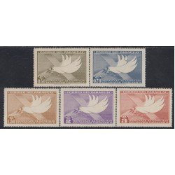 Paraguay 684/88 1962 Homenaje al concilio económico del Vaticano MNH Paraguay 684/88 1962 Homenaje al concilio económico del Vaticano MNH