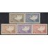 Paraguay 684/88 1962 Homenaje al concilio económico del Vaticano MNH