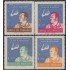Paraguay 689/92 1962 Primer astronauta americano Alan B. Shepard MNH