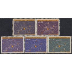 Paraguay 699/03 1962 Planetas del Universo MNH Paraguay 699/03 1962 Planetas del Universo MNH