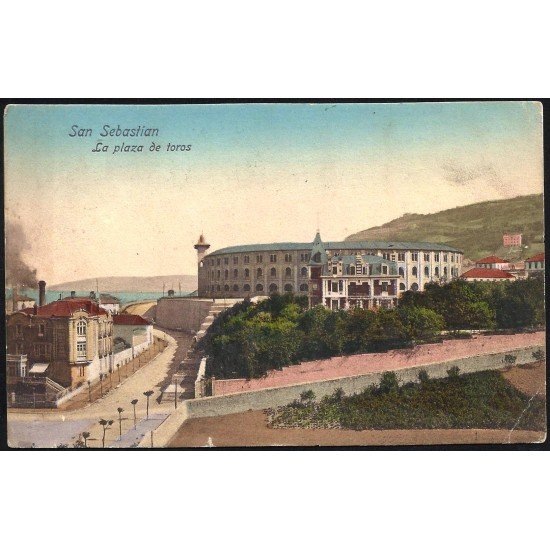 España Spain Postal Antigua San Sebastián - Plaza de Toros España Spain Postal Antigua San Sebastián - Plaza de Toros