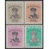 Paraguay 728/31 1963 Presidente constitucional Alfredo Stroessner MNH
