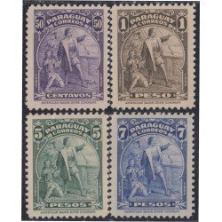 Paraguay 422/25 1943 450º Aniversario del descubrimiento de América MNH Paraguay 422/25 1943 450º Aniversario del descubrimiento de América MNH