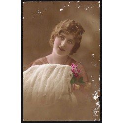 España Spain Postal Antigua Retrato Principios de Siglo XX España Spain Postal Antigua Retrato Principios de Siglo XX
