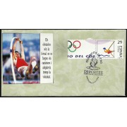 España 3334 1994 con matasello Primer Día Olímpicos de Oro Deportes