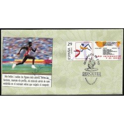 España 3329 1994 con matasello Primer Día Olímpicos de Oro Deportes España 3329 1994 con matasello Primer Día Olímpicos de Oro Deportes