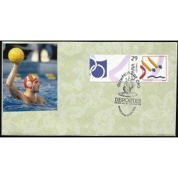 España 3332 1994 con matasello Primer Día Olímpicos de Oro Deportes España 3332 1994 con matasello Primer Día Olímpicos de Oro Deportes