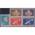 Paraguay 759/63 1964 Astronáutica MNH